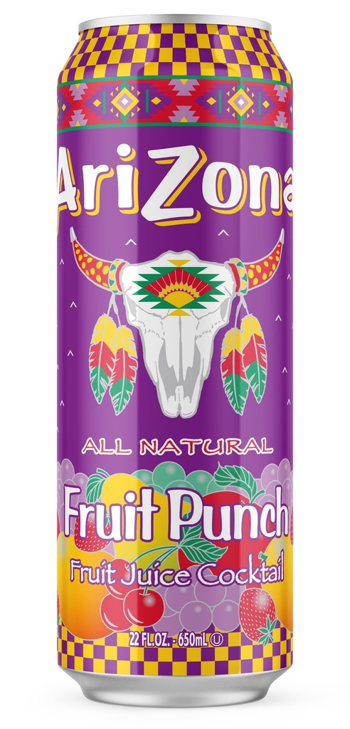 Arizona Fruit Punch Cans 680ml