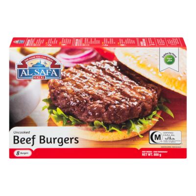 Alsafa Beef Burgers 800g