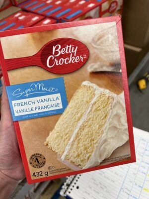 Betty Crocker Cake Mix French Vanilla 375g