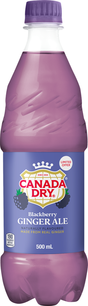 Canada Dry Blackberry Ginger Ale 500ml