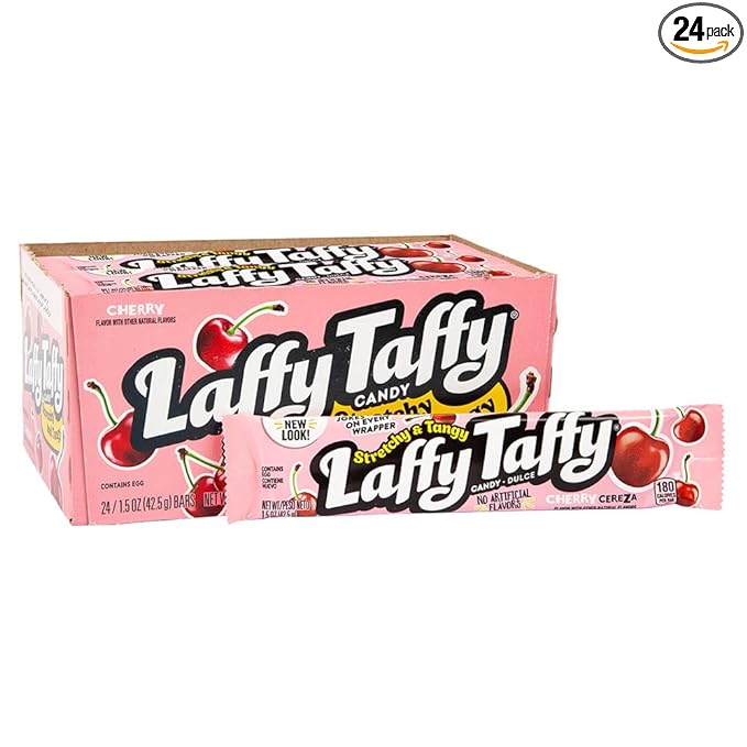 Cherry Flavour Laffy Taffy 42.5g