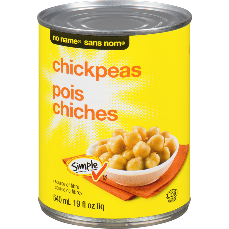 No Name Chickpeas 540 ml