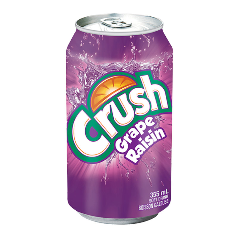 Crush Grape Raisin 355 ml