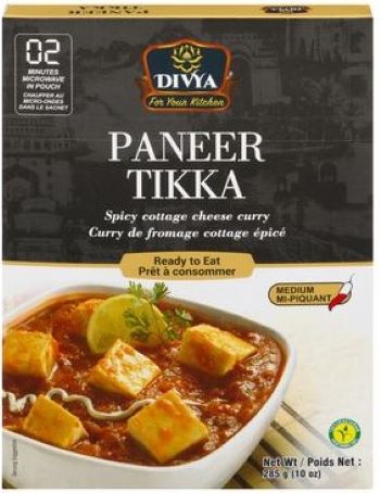 Divya Paneer Tikka Indian Meal