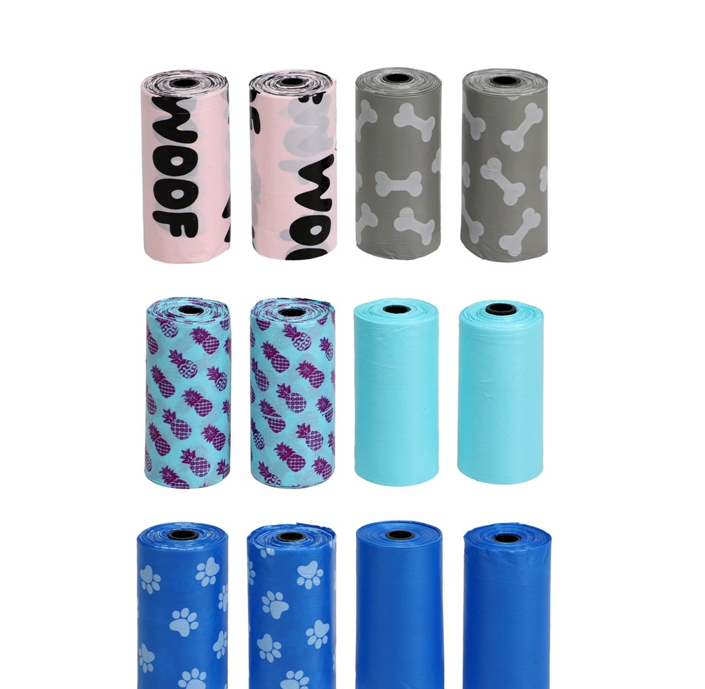 Dog Waste Bags 4 Rolls