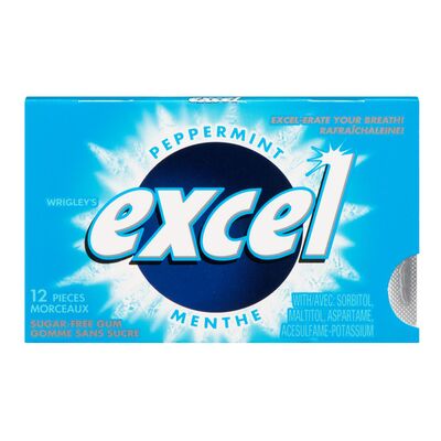 Excel Sugar Free Peppermint 12 