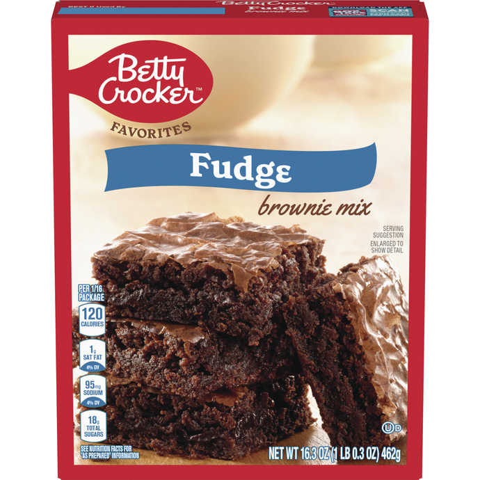 Betty Crocker Cake Mix Fudge Brownies 375g