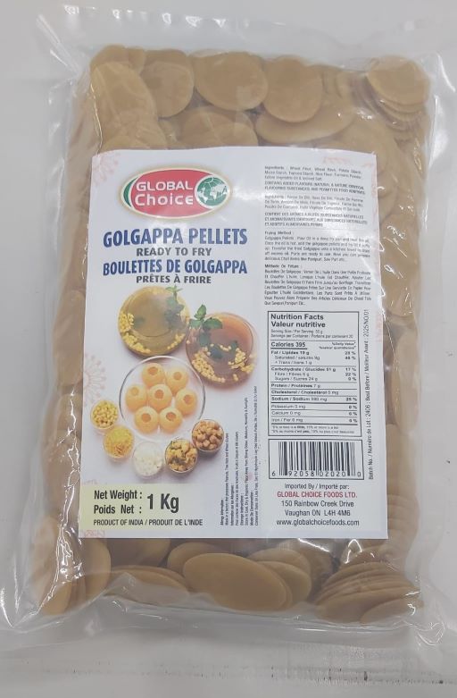Global Choice Gol Gappa Fry 1Kg
