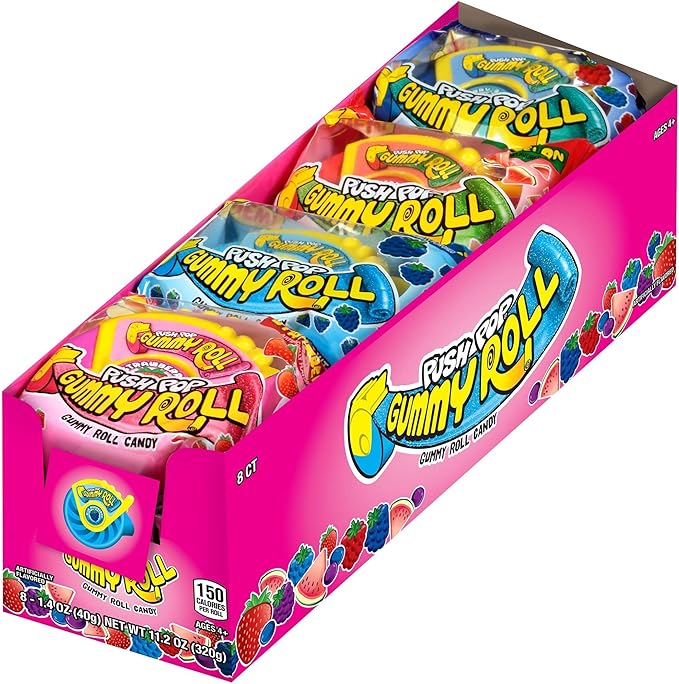 Push Pop Gummy Roll