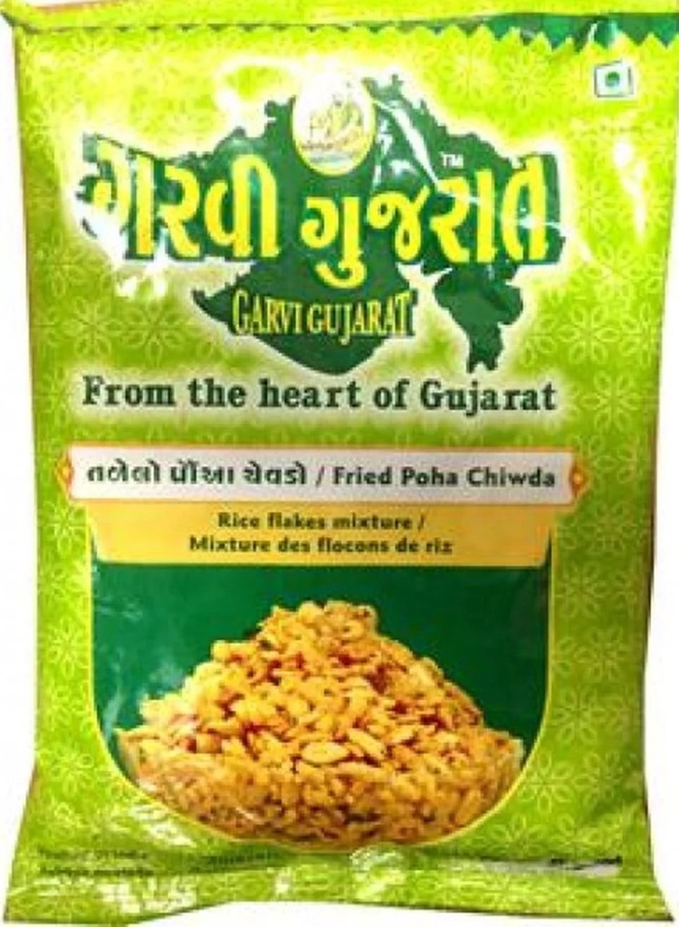 Garvi Gujrat Fried Poha Chiwda 285g