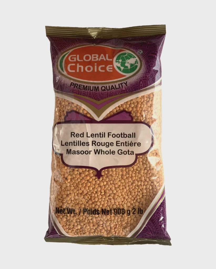 Global Choice Red Football Lentil 2lb