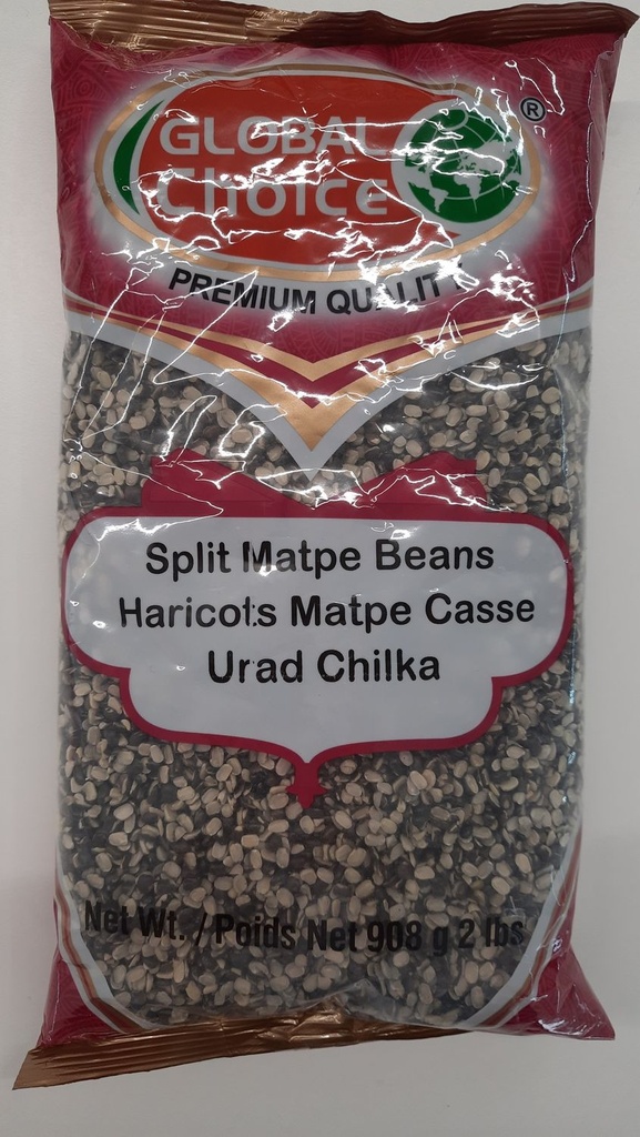 Global Choice Urad Chilka 2 lb