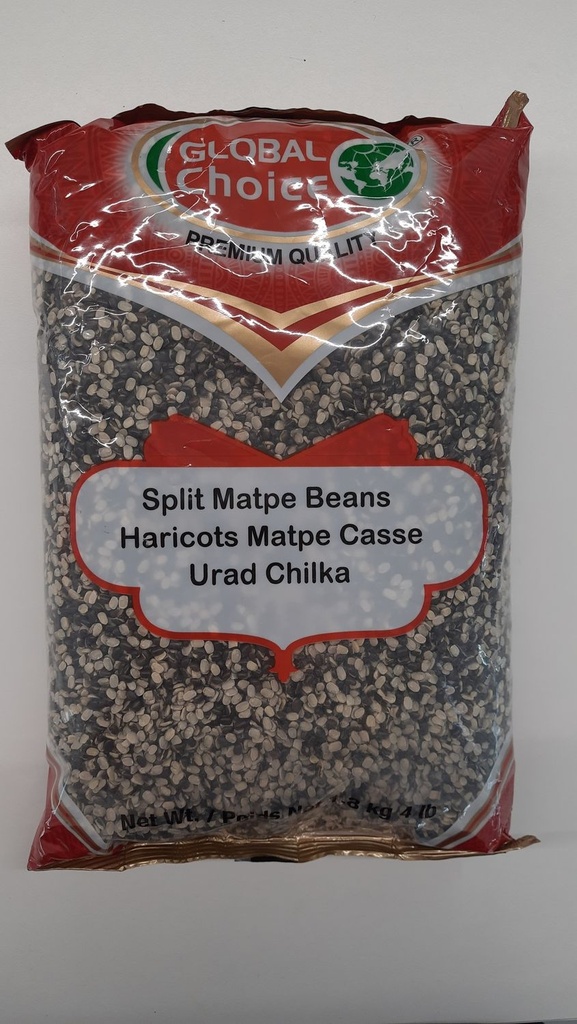 Global Choice Urad Chilka 4 lb