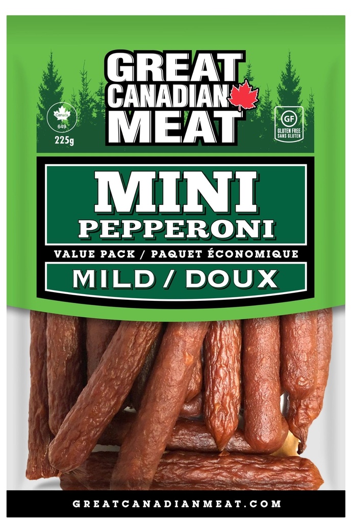 GC Meat Mini Mild Pepperonies 225g
