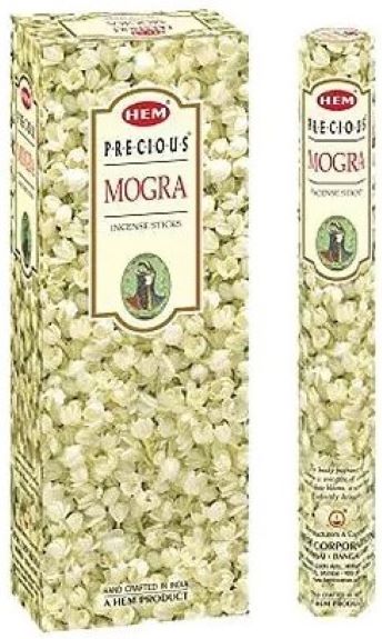 Hem Precious Mogra Incense Sticks 120Pc