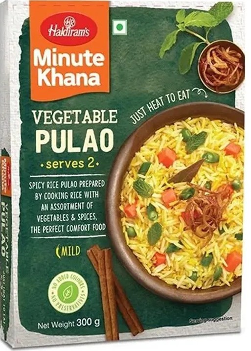 HR RTE Vegetable Pulao 300g