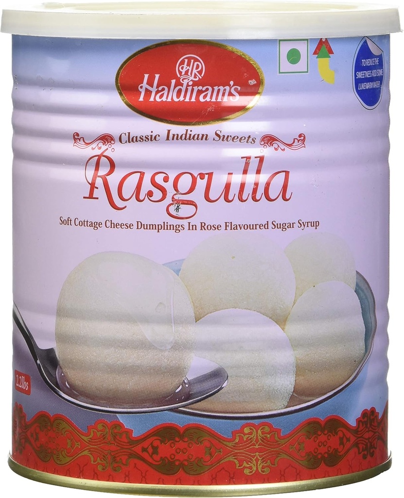Haldirams Yumkeenz Rasgulla 1kg