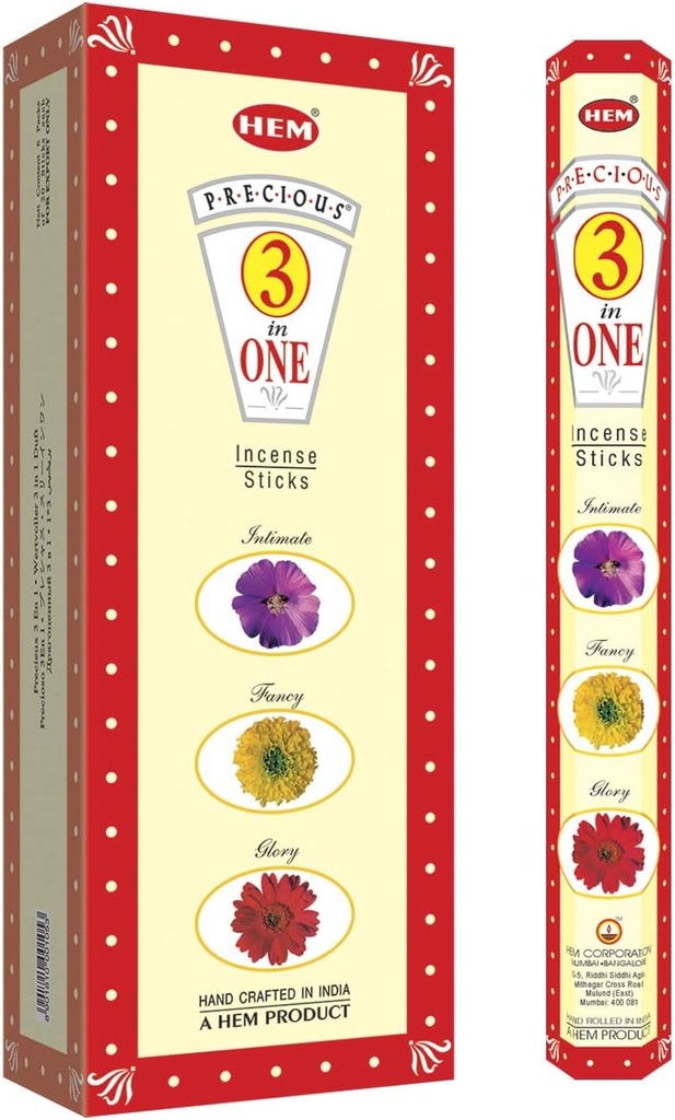 Hem 3 in One Precious 6 x 20Sticks