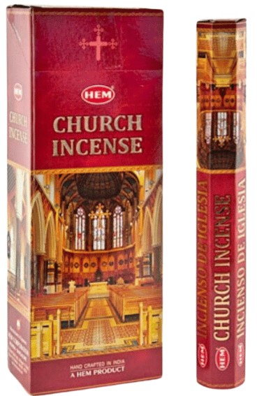 Hem Church Incense Sticks 6 Tubes