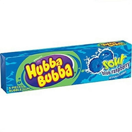 Hubba Bubba Max Sour Blue Raspberry 42g