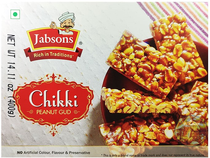 Jabsons Peanut Gud Chikki 400g