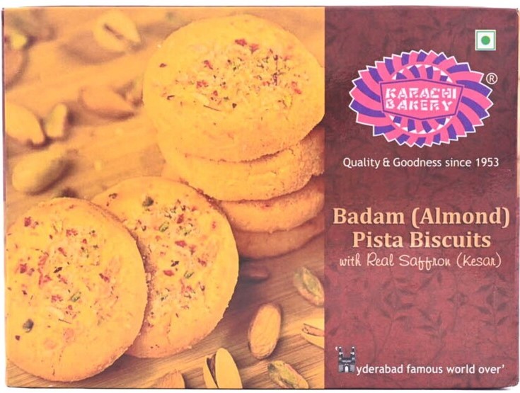Karachi Biscuits Pista Almond 400g