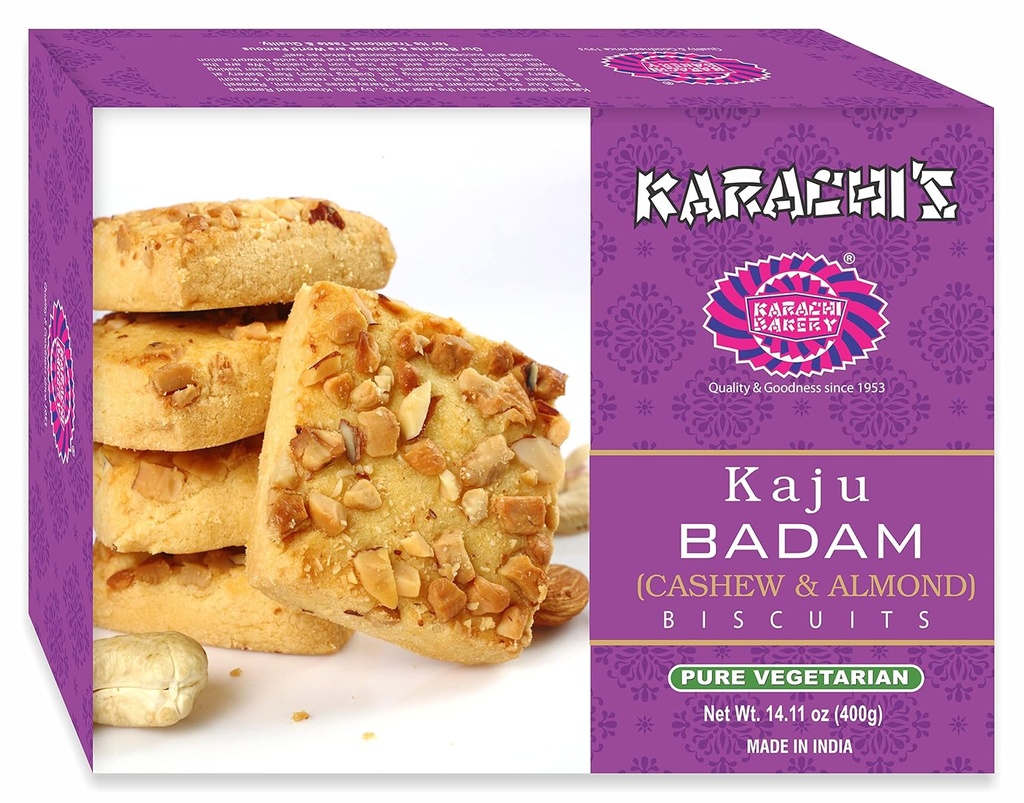 Karachi Kaju Badam Biscuits 400g
