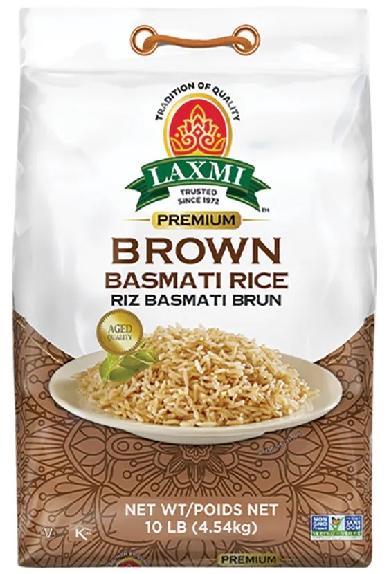 Laxmi Brown Sona Masoori Rice 10lb