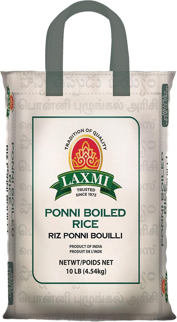 Laxmi Ponni Boiled Rice 10Lb