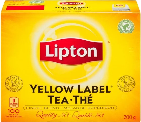 Lipton Yellow Label Arabic Tea Bags 200g