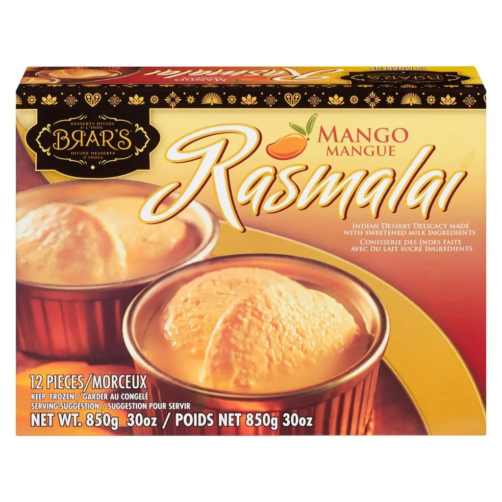 Brars Mango Rasmalai 850g