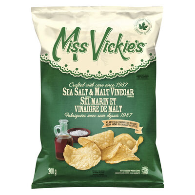 Miss Vickey's KC Sea Salt & Malt Vinegar 200 g