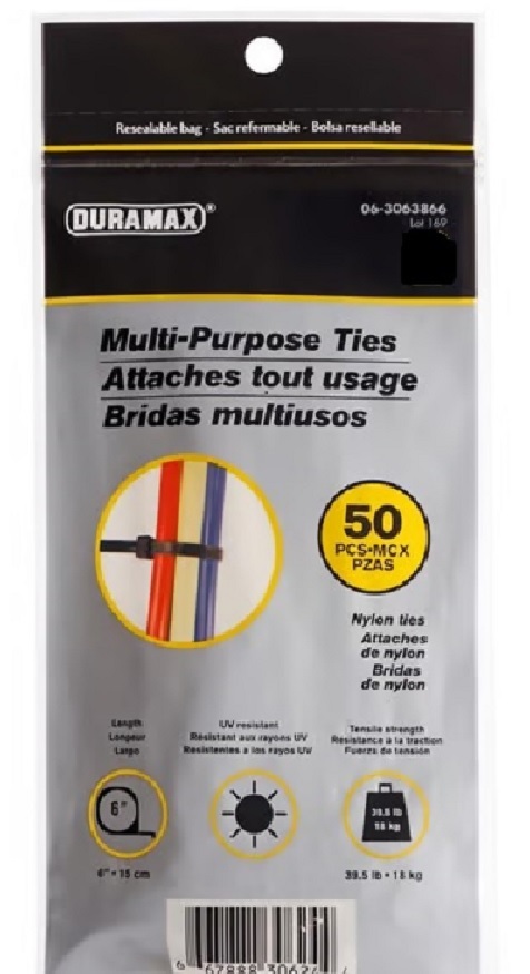 Multi Purpose Ties 50 Pc