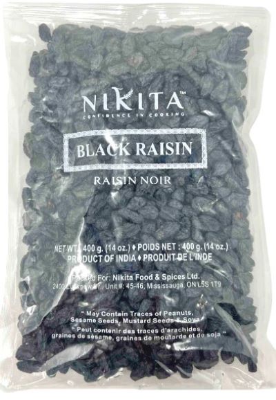 Nikita Black raisin 400g