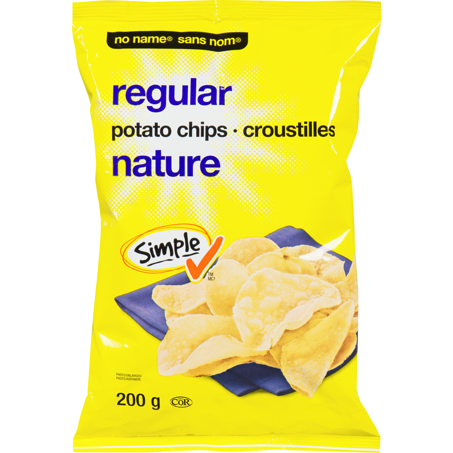 No Name Chips Regular 200g 