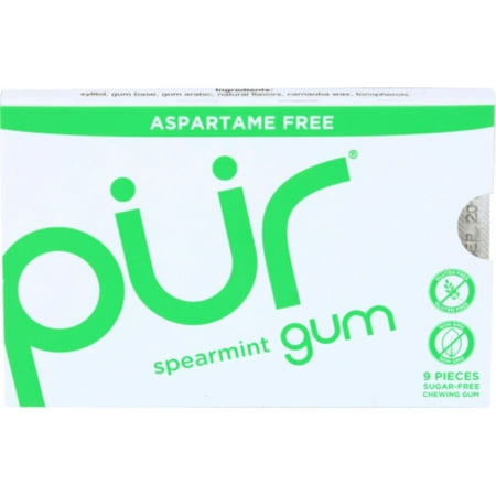 PUR Spearmint Gum 