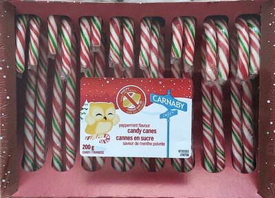 Peppermint Flavour Candy Canes