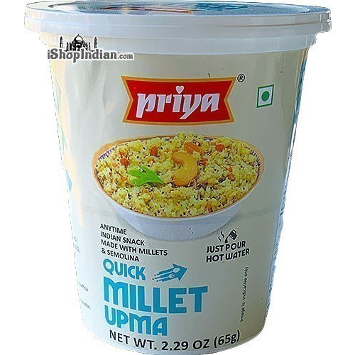 Priya Quick Millet Upma Mix-Cup 80g