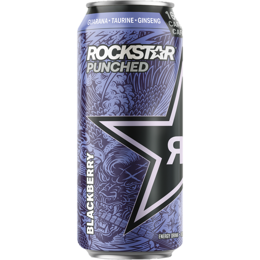 Rockstar Punched Blackberry 473 ml