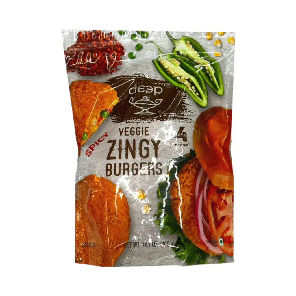Deep Spicy Zingy Burger 400g