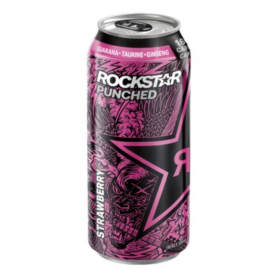 Rockstar Strawberry Punched 473 ml