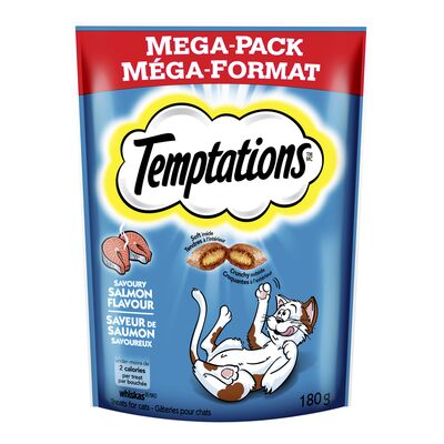 Temptations Savory Salmon Flavor Crunchy 180 g