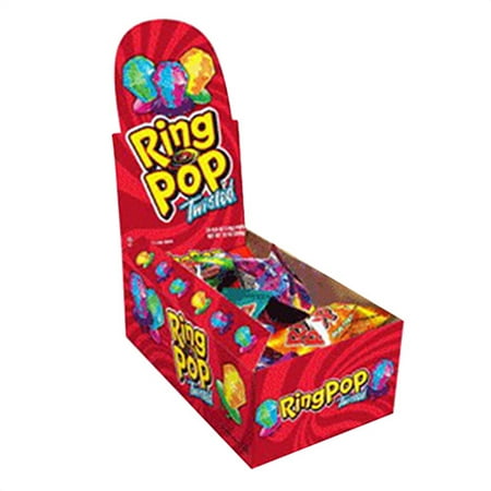 Topps Ring Pop Twisted Fruit Pop Candy