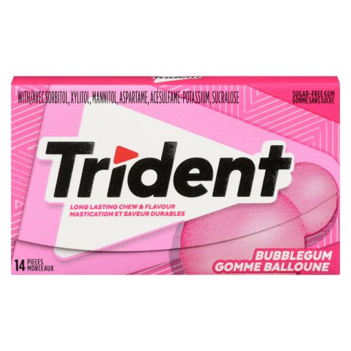 Trident Sugar-Free Bubblegum