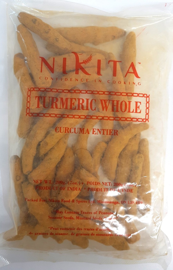Nikita Turmeric Whole 200g