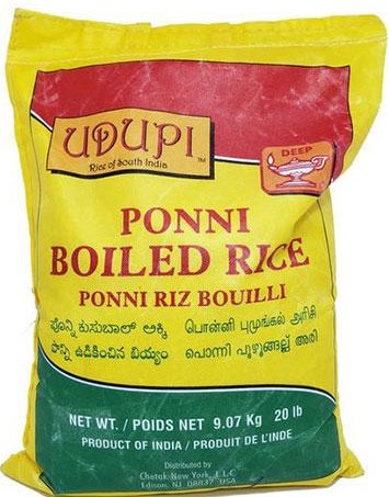 Udupi Ponni Boiled Rice 20 lb