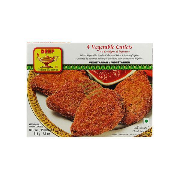 Deep Veg. Cutlets 4pc