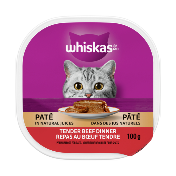 Whiskas Tender Beef Dinner 100g