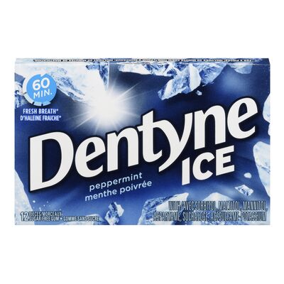 Dentyne Ice Sugar Free Peppermint 12