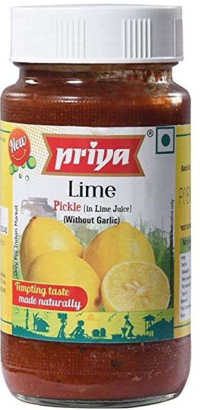 Priya Lime Pickle w/o 300g
